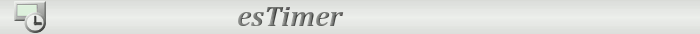 esTimerキッチンタイマー